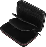3DSXL Case, Carrying Case, Portable Hard Shell Protective with Game Slot for New 3DS XL, 2DS XL, Nylon Material