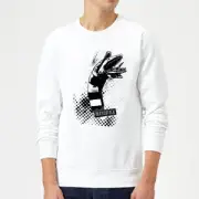 Beetlejuice Sandworm Attack Sweatshirt - White