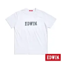 在飛比找蝦皮商城優惠-EDWIN 人氣復刻款 迷彩魚LOGO短袖T恤(白色)-男款