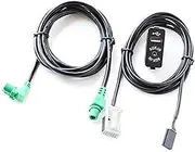 Pexorin Audio AUX-in USB Socket Switch USB Adapter Cable Harness Wire, for, E60 E61 E63 E64 E87 E90 E70 F25 F12 F13: .co.UK: Electronics Photo Car Radio Wiring