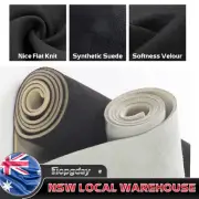 Velour/Flat Knit/Luxury Suede Finish Car Headliner Fabric Foam Back Soundproof (for: Volvo)