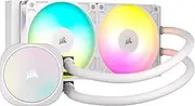 CORSAIR Nautilus 240 RS ARGB Liquid CPU Cooler – 240mm AIO – Low-Noise – Direct Motherboard Connection – Daisy-Chain – Intel LGA 1851/1700, AMD AM5/AM4 – 2X RS120 ARGB Fans Included – White