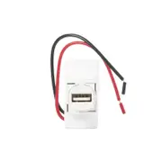 CLIPSAL 30USBAM-WE - USB Mechanism - Fits 30 Series plates - 2000, Classic, Saturn, Slimline