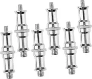 CIYODO 6pcs Flash Light Stand Adapter Kit 1/4 to 3/8 Converter for Tripod Mounting Photo Accessories