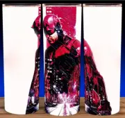 Daredevil Super Hero City Streets Cup Mug Tumbler 20oz with lid and straw