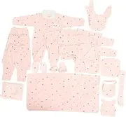 [BESPORTBLE] Spring/Outfit Set Toddler Bib Jumpsuit Hat Breathable Clothing Suit for Newborns