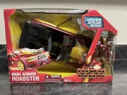 IRON ARMOR ROADSTER Vehicle And IRON MAN action figure MARVEL LEGENDS