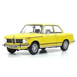 (林口現貨)KYOSHO 京商 1/18 BMW 2002 TII (YELLOW) 全可開合金模型車