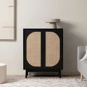 Claremont Two Door Cabinet - Black