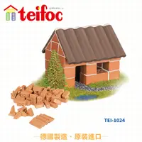 在飛比找PChome24h購物優惠-【德國teifoc】益智磚塊建築玩具-小農舍TEI1024