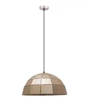 ARMIS: Retro Tiled Dome Shape Pendant Lights Champagne Gold