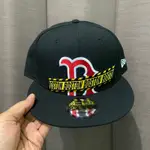 SNAPBACK NEW ERA CAP 9FIFTY BOSTON REDSOX 膠帶大徽標帽子