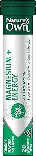 Nature's Own Magnesium + Energy Effervescent 20 Tablets