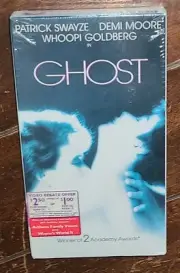 Ghost (VHS, 1993, Paramount) Patrick Swayze/Demi Moore/Whoopi Goldberg!