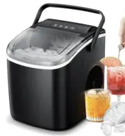 Black Ice Maker, Portable easily transportable