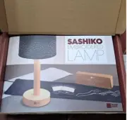 KIWI COMPANY SASHIKO EMBROIDERED LAMP KIT NEW