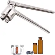 Manual Flip-Off Vial Crimper, Hand Capping Machine, Aluminum Plastic Caps Caliber 28Amm