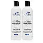 FRAGFRE 2 in 1 Shampoo and Conditioner 12 oz (2-Pack Gift Set) - Fragrance Fr...