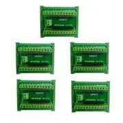 5x DIN Rail Mount Screw Terminal Block Adapter Module For Arduino Pro mini Board