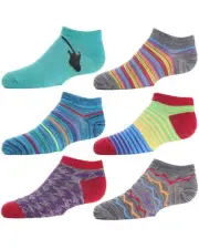 Boys' 6 Pair Pack Mixed-Up Madness Low Cut Socks