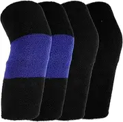 SOESFOUFU 2 Pairs Towel Knee Pads Child Thicken Leg Pads Polyester Cotton