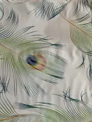 Peacock Feathers Poly Mailers – 10x13 | Pack of 25 | Boutique Shipping Bags