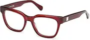 [Max&Co.] Max &Co MO5187 066 shiny dark red 49/17/135 WOMAN Eyewear Frame