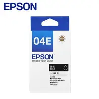 在飛比找樂天市場購物網優惠-EPSON 原廠墨水匣 T04E150 黑