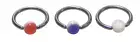3 16g 3/8 VCH Ring Septum Nose Outer Inner Labia UV Black light Glow Sexy Gift