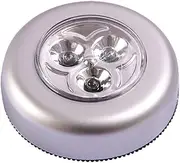zolyet Portable Round Bright Lights ing Lamp Night Light Built-in 3Pcs Lights for Car Trunk/Cabinet/Cloakroom/Cupboard/Wardrobe/Kitchen