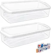 [2 PACK] UPGRADED WPW10321304 Refrigerator Door Shelf Bin Compatible with Whirlpool Refrigerator Door Shelf W10321304 Whirlpool Fridge Door Shelf Replacement Parts WRS325FDAM04 WRS325FDAM02 Door Shelf