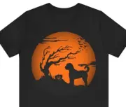 Aussie Doodle Halloween Shirt Gift for Aussiedoodle Mom Dog Dad Unisex TShirt