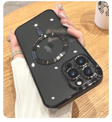 For iPhone 15 14 13 12 11 Pro Max Plus MagSafe Magnetic Case Cover Shockproof