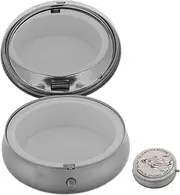 HEALSOPTHY Metal Communion Jewelry Box Rosary Storage for Boys and Girls First Communion Rosary Beads Holder Portable Small Jewelry Box