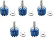 5X 3590S-2-103L 10K Ohm 10-Turn Rotary Wire Wound Precision Potentiometer