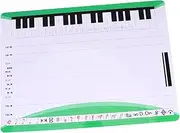 VILLFUL 2pcs Dry Erase Sheet Music Teaching Whiteboard Magnetic School Whiteboard for Practice