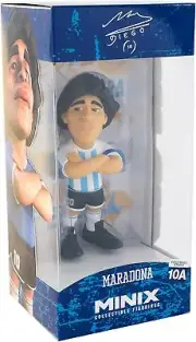 Bandai Minix Argentina Diego Maradona Model Collectable Diego Maradona Figure