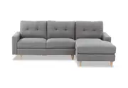 KELLER Fabric 3 Seat RHF Chaise