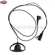 Mic EarPiece Headset Earphone for Motorola Handheld Radio w/ dual pin 5/16" plug