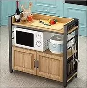 Kitchen Island Freestanding Kitchen Table Vegetable Cutting Table Kitchen Storage Rack Multifunctional Operation Table Simple Small Long Table for Household Use Mobile Kitchen Storage Islands