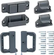Extra Wide Retractable Baby Gate Parts Kit (Gray) Retractable Baby Gates Full S