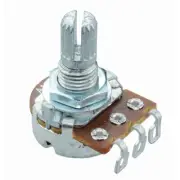 1M 16mm Logarithmic Splined Potentiometer Solder Lugs Pot