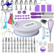 Cake Decorating Supplies Kit for Beginners, Set of 137, Baking Pastry Tools