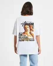Venus Relaxed Short Sleeve Tee in White