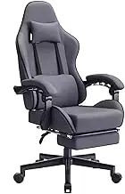Ergonomic Office Chair,Adjustable Hight and Tilt Computer Chair,Home Office Desk Chair with Foot Rest and Lumbar Pillow Gaming Chair