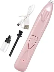 Cat Paw Hair Trimmer - Lighting Function Quiet Nail Grinder For Cats - Pets Foot Hair Clipper Face Grooming Tool