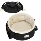 Barrel Drawstring Makeup Bag Large Cosmetic Bag Make up Bags Women and Girls ...