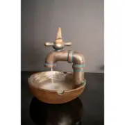 Faucet Tap Backflow Incense Burner & Ashtray Cone Holder Aromatherapy