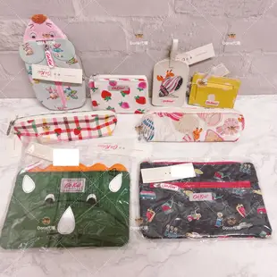 現貨免運可刷卡分期 英國 Cath Kidston 滿版草莓 皮夾/短夾/零錢包 B28