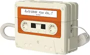 [elago] Cassette Tape Case Compatible with AirPods Pro 2nd Generation Case, Lanyard Included, Shock Resistant, Full Protection, Compatible with AirPods Pro 2 Case Cover (Classic White)